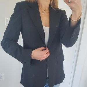 Zara Charcoal Gray Blazer